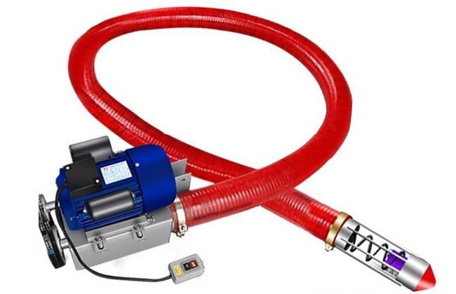 用于輸送玉米顆粒的小型輸送機(jī)器，適用于中小型農(nóng)場(chǎng)和下鄉(xiāng)流動(dòng)收糧食